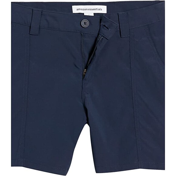 Stretch Woven 5" Hiking Shorts With Pockets Navy SIZE-8 - Picture 5 of 5